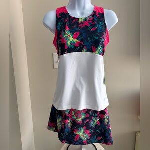 Prince Chalk Brush Floral Tennis Outfit